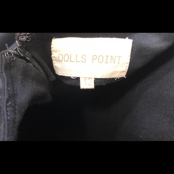 Urban Outfitters Stretch Taupe Dress Bodycon Sz 12 - Picture 6 of 7